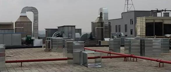 東莞市晉達(dá)家具有限公司噴漆廢氣處理工程