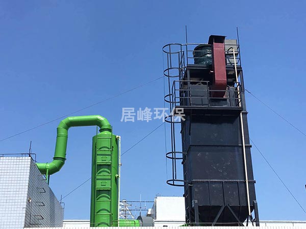 20161124東莞市永耀精密線材有限公司（東坑宜幫），漆包線烘干工藝尾氣處理工程，濕式高壓凈化器.jpg